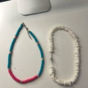 two beachy necklaces
